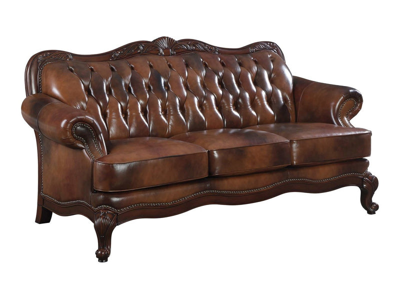 Victoria - Tri-Tone & Brown - Sofa - Ornate Home