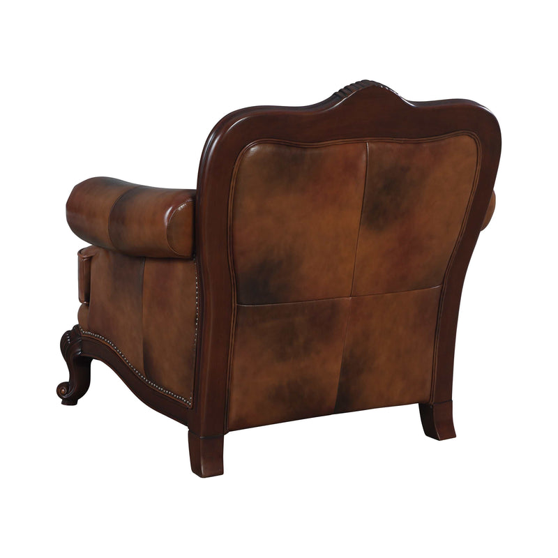 Victoria - Tri-Tone & Brown - Chair - Ornate Home