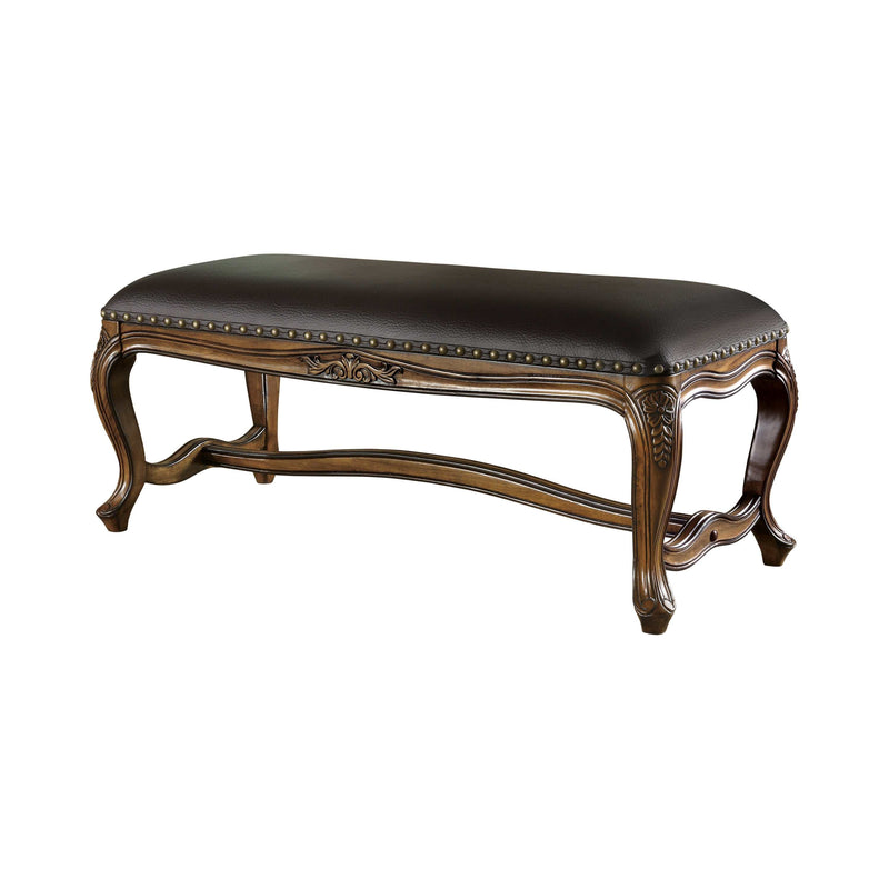 Abigail - Brown & Black - Bench - Ornate Home