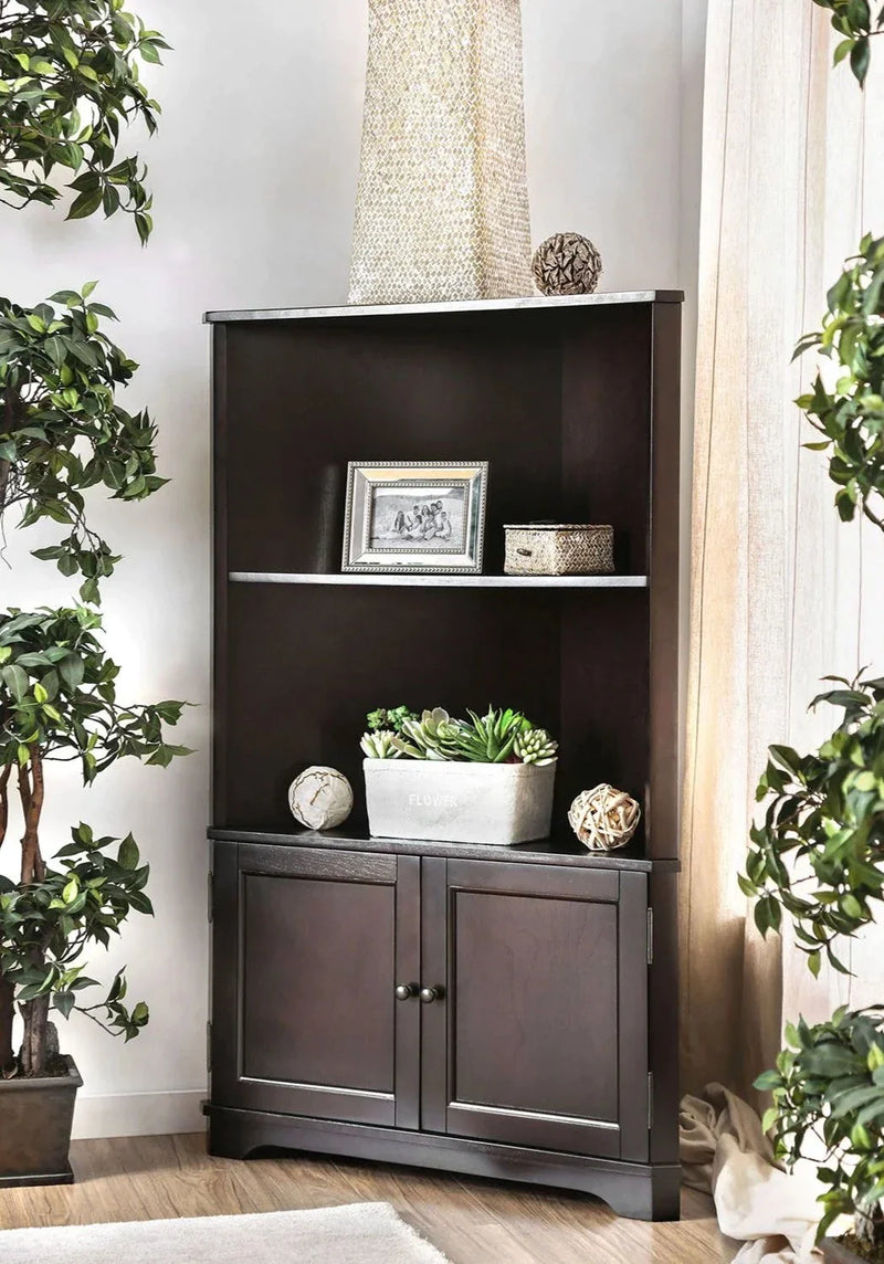 Cavan Dark Walnut Bookshelf