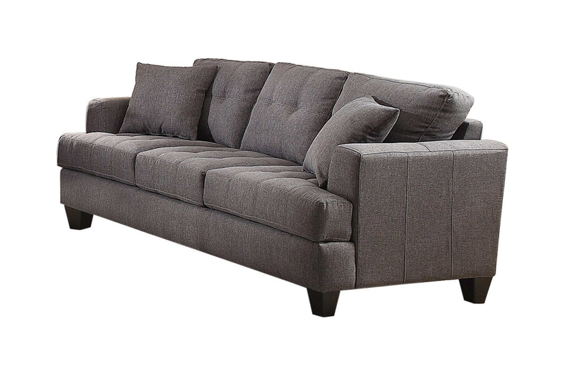 Samuel - Charcoal - Sofa - Ornate Home