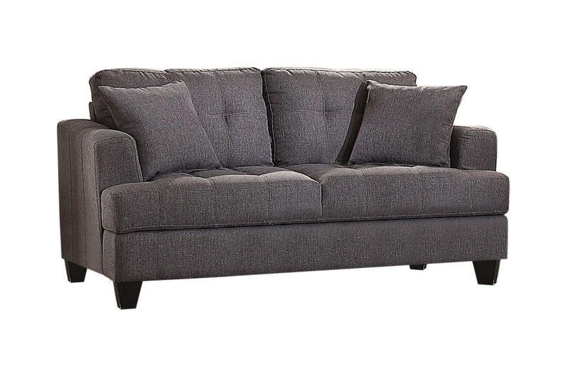 Samuel - Charcoal - Sofa - Ornate Home