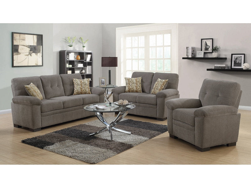 Fairbairn - Oatmeal - 3pc Living Room Set - Ornate Home