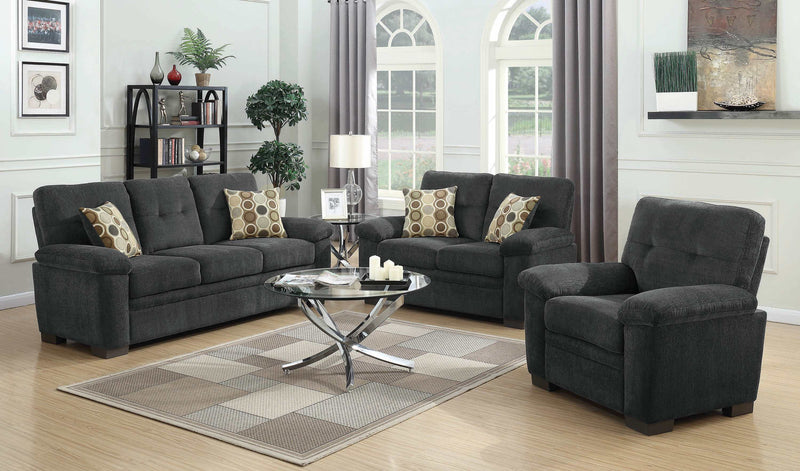 Fairbairn - Charcoal - Sofa - Ornate Home