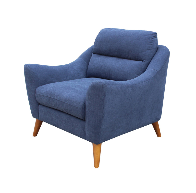 Gano - Navy Blue - Chair - Ornate Home