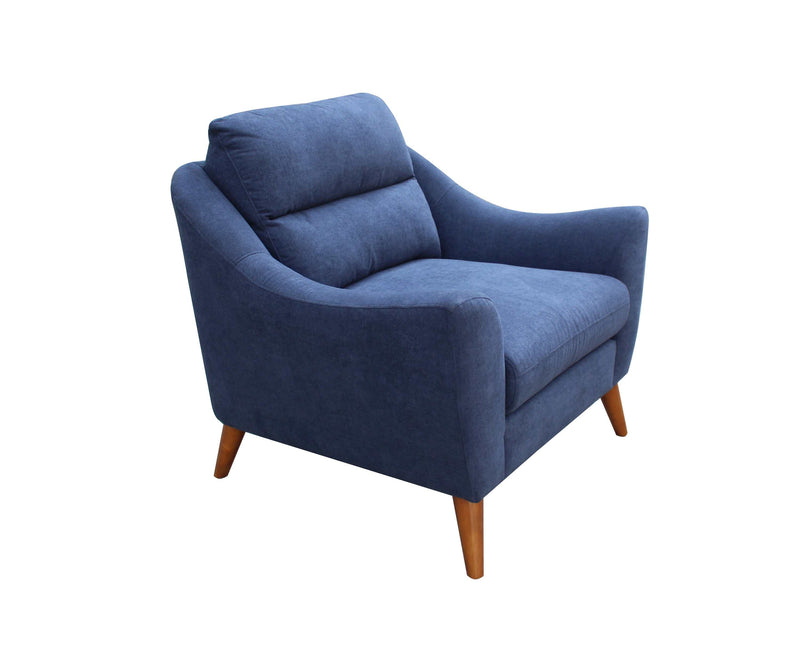 Gano - Navy Blue - Chair - Ornate Home