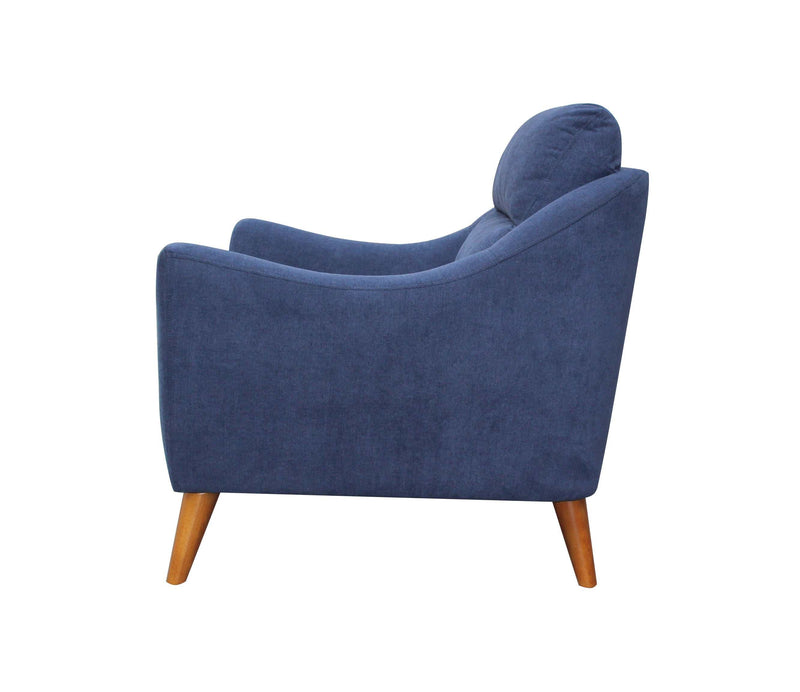 Gano - Navy Blue - Chair - Ornate Home