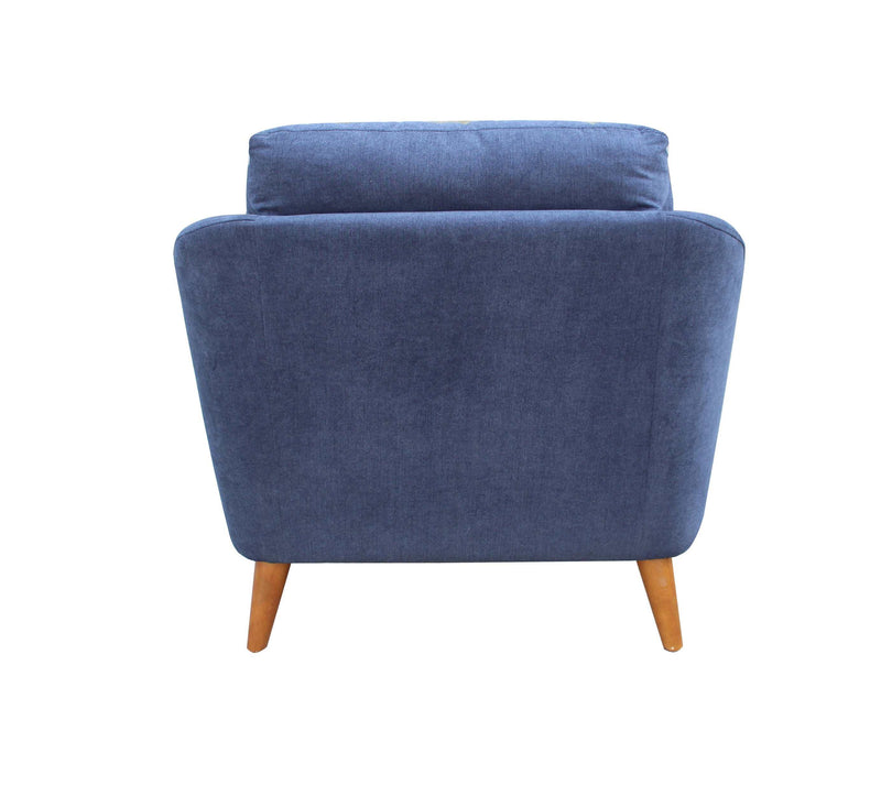 Gano - Navy Blue - Chair - Ornate Home