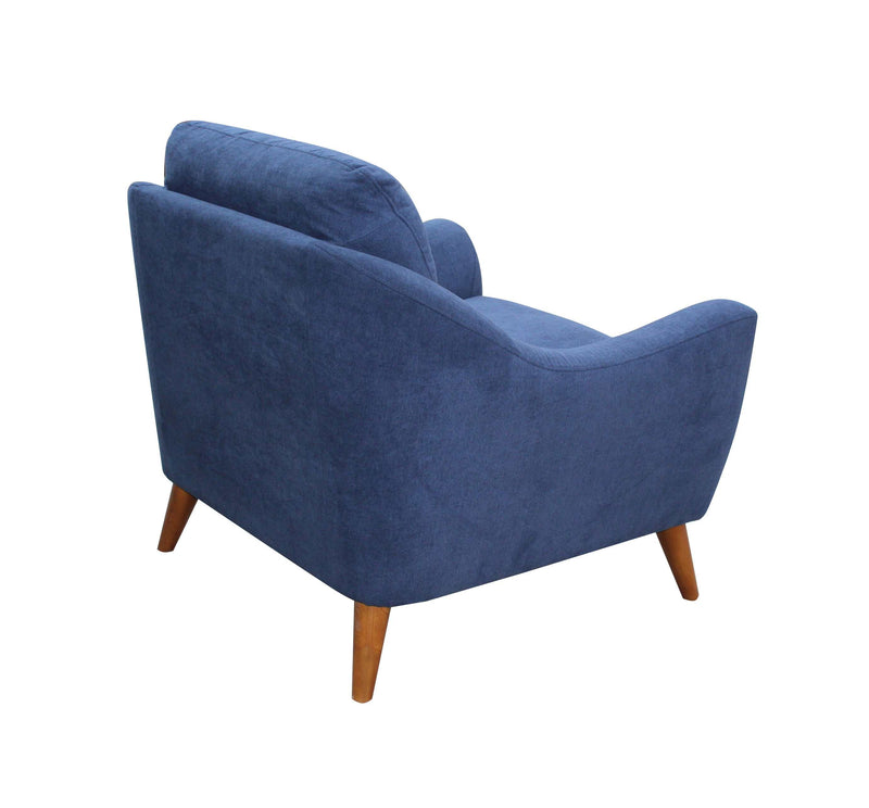 Gano - Navy Blue - Chair - Ornate Home