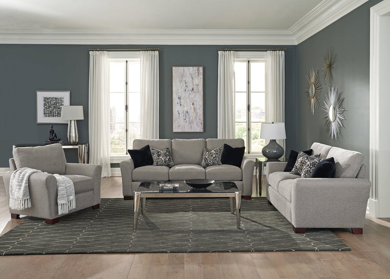 Drayton - Warm Grey - Loveseat - Ornate Home