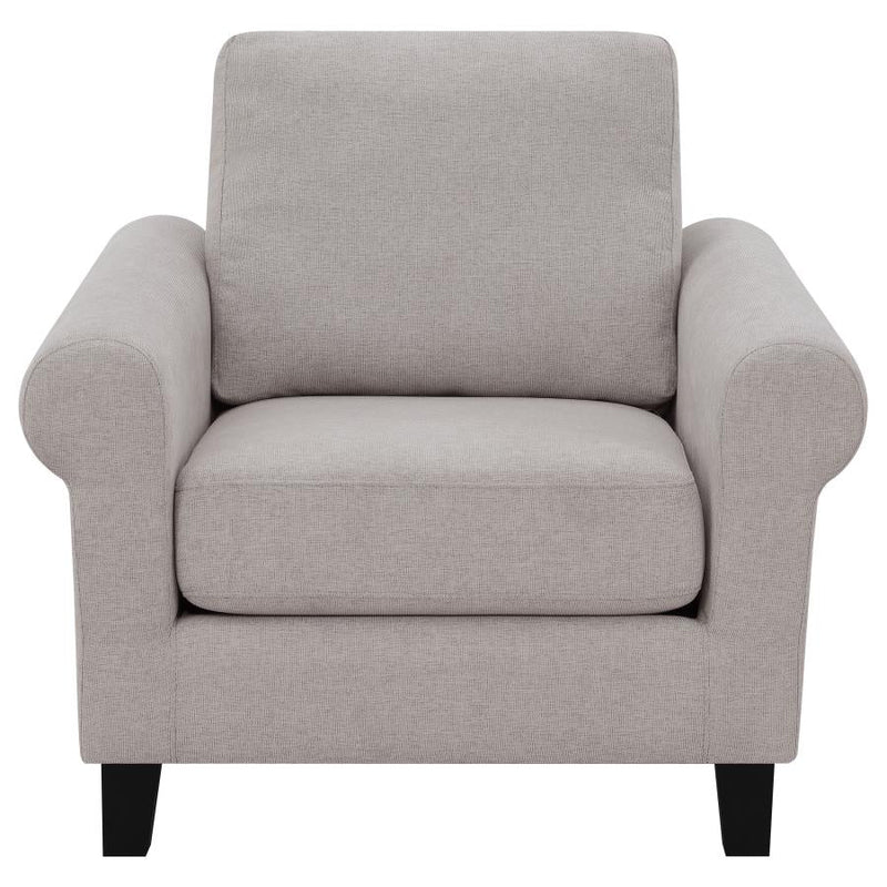 Nadine Oatmeal Arm Chair