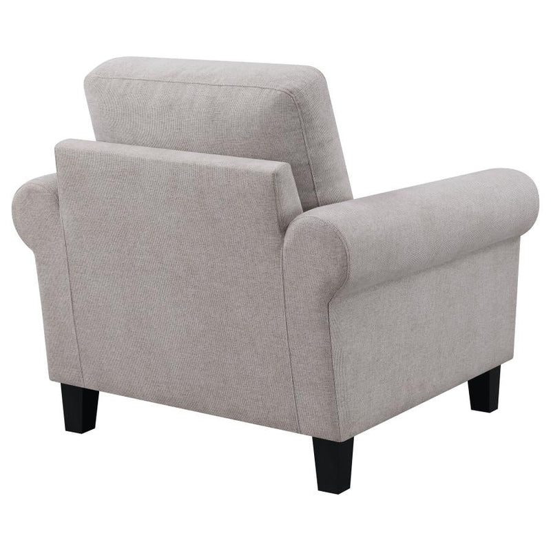 Nadine Oatmeal Arm Chair