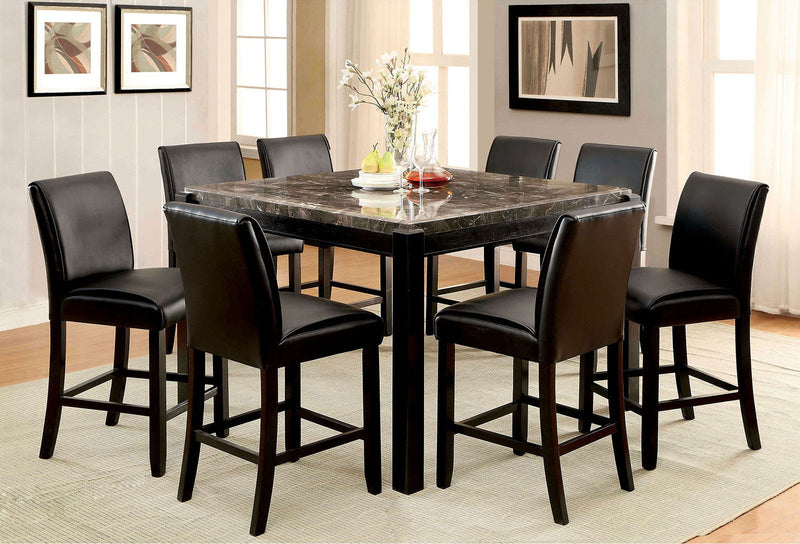 Gladstone Black Counter Ht. Chair (Set of 2)