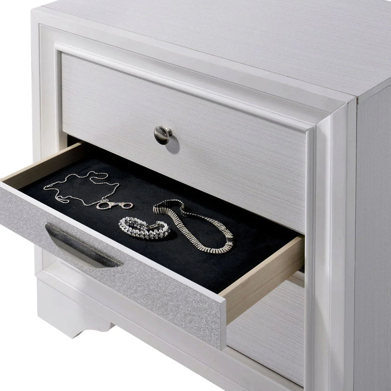 Chrissy White Nightstand