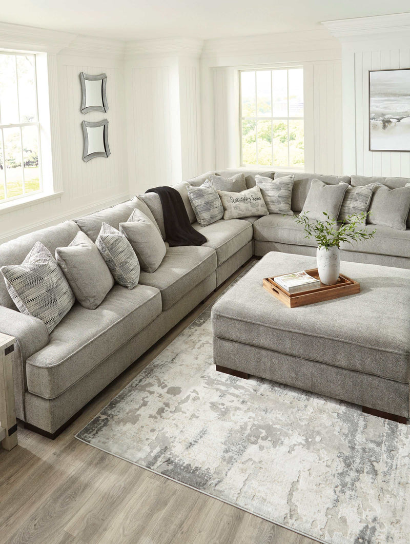 Bayless - Smoke - 4pc Sectional - Ornate Home