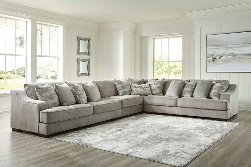 Bayless - Smoke - 4pc Sectional - Ornate Home