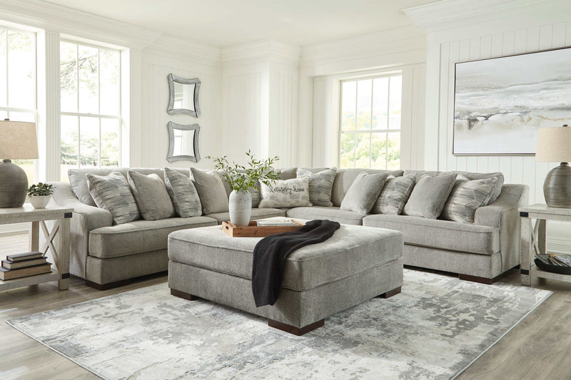 Bayless - Smoke - 4pc Sectional - Ornate Home