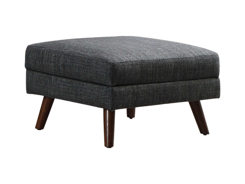 Churchill - Dark Grey - Ottoman - Ornate Home