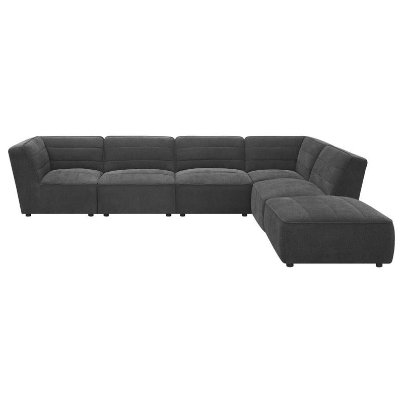 Sunny Charcoal Modular Sectional Units / Create your own Style