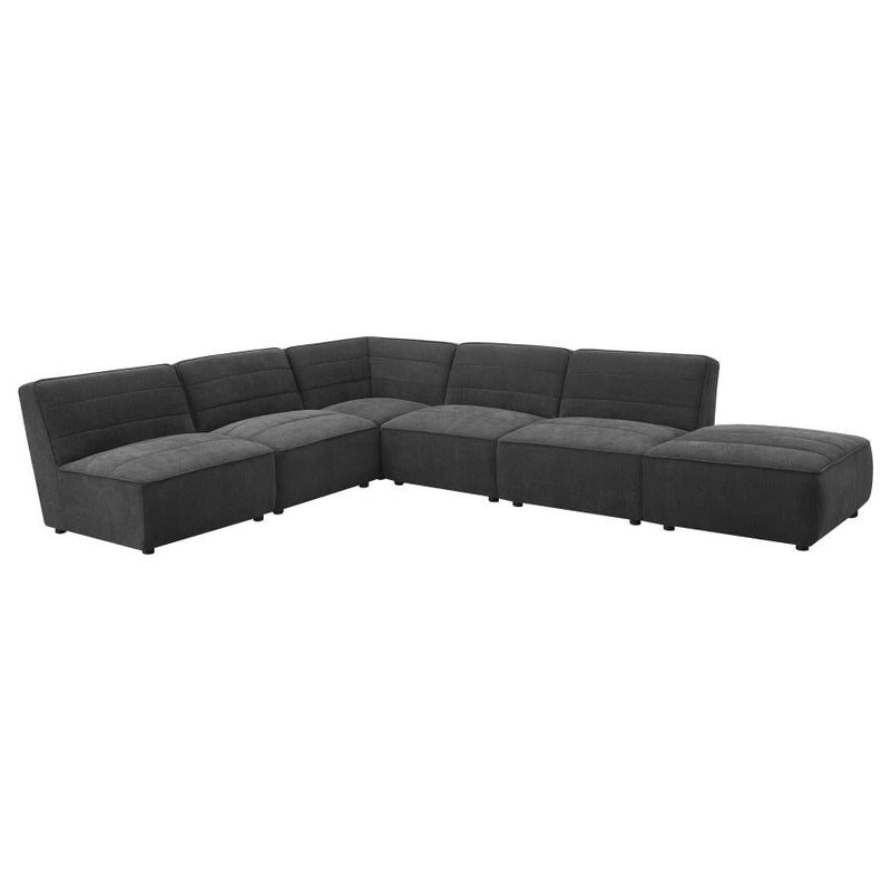 Sunny Charcoal Modular Sectional Units / Create your own Style