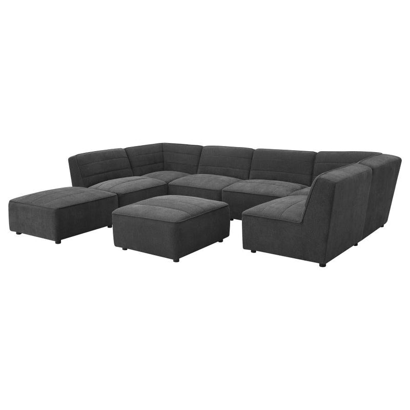 Sunny Charcoal Modular Sectional Units / Create your own Style