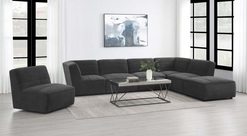 Sunny Charcoal Modular Sectional Units / Create your own Style