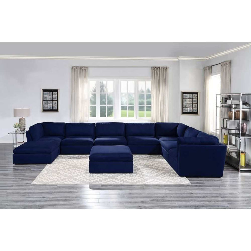 Crosby - Deep Blue - Modular Sectional Units - Create your own Style - Ornate Home