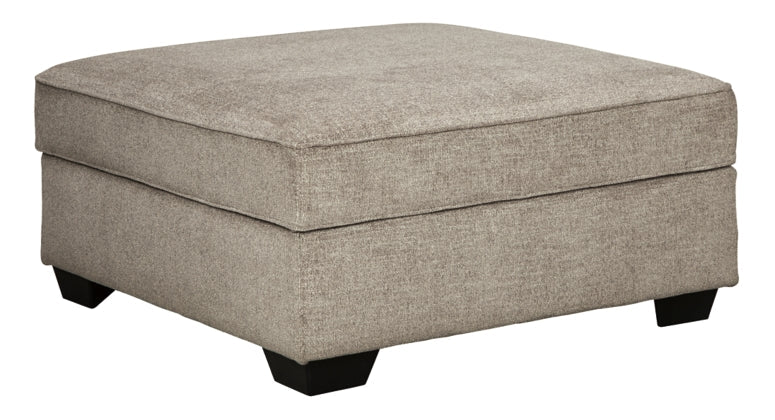 Bovarian Stone Ottoman w/ Storage