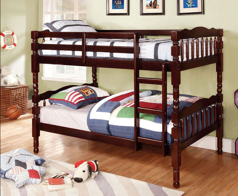 Catalina Dark Walnut Twin/Twin Bunk Bed