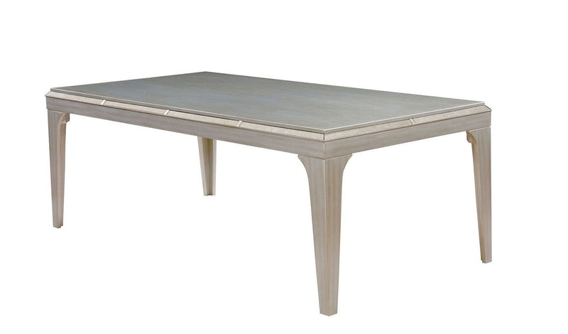 Diocles Silver & Gray Dining Table