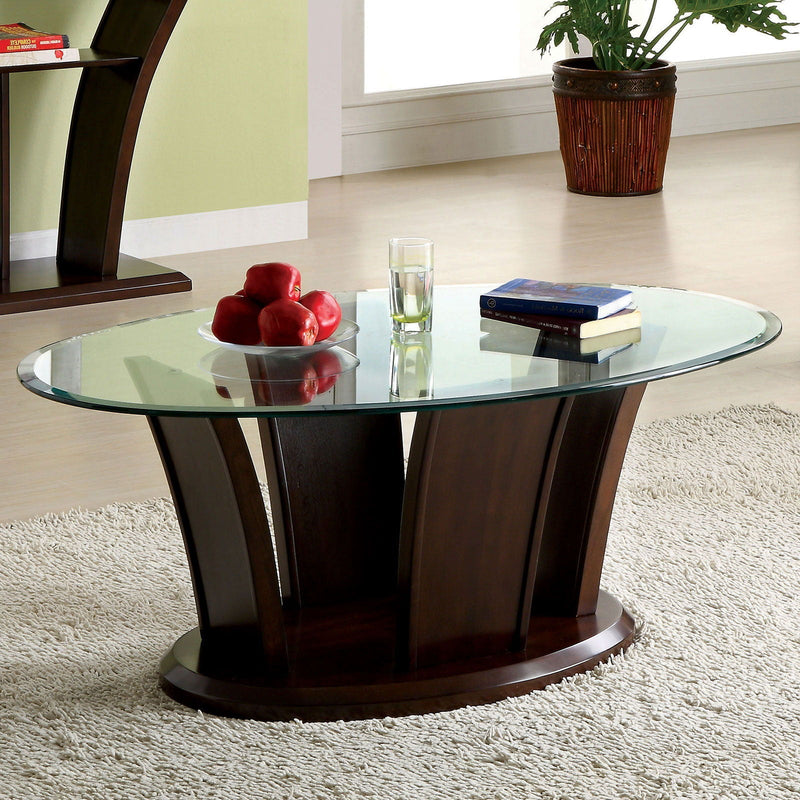 Manhattan Brown Cherry Coffee Table