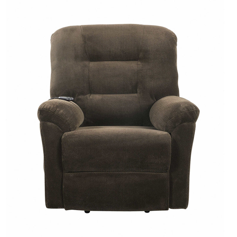 Marius - Chocolate - Power Lift Recliner - Ornate Home