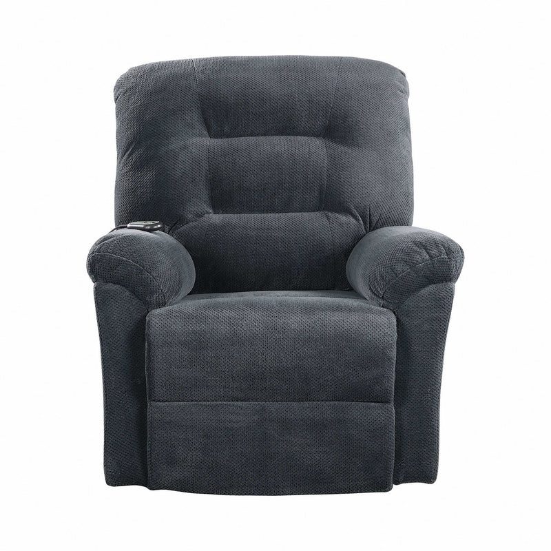 Marius - Charcoal - Power Lift Recliner - Ornate Home