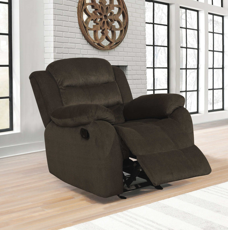 Rodman - Olive Brown - Glider Recliner - Ornate Home