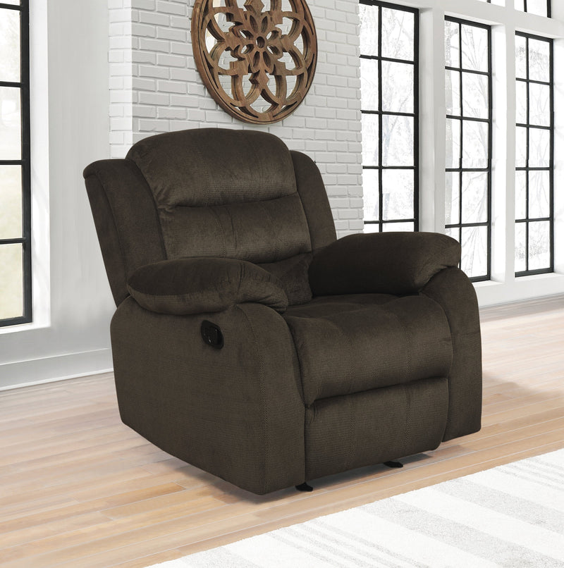 Rodman - Olive Brown - Glider Recliner - Ornate Home