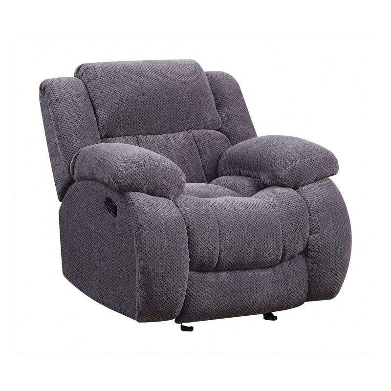 Weissman - Charcoal - Glider Recliner - Ornate Home