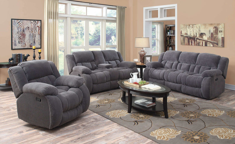 Weissman - Charcoal - Glider Recliner - Ornate Home