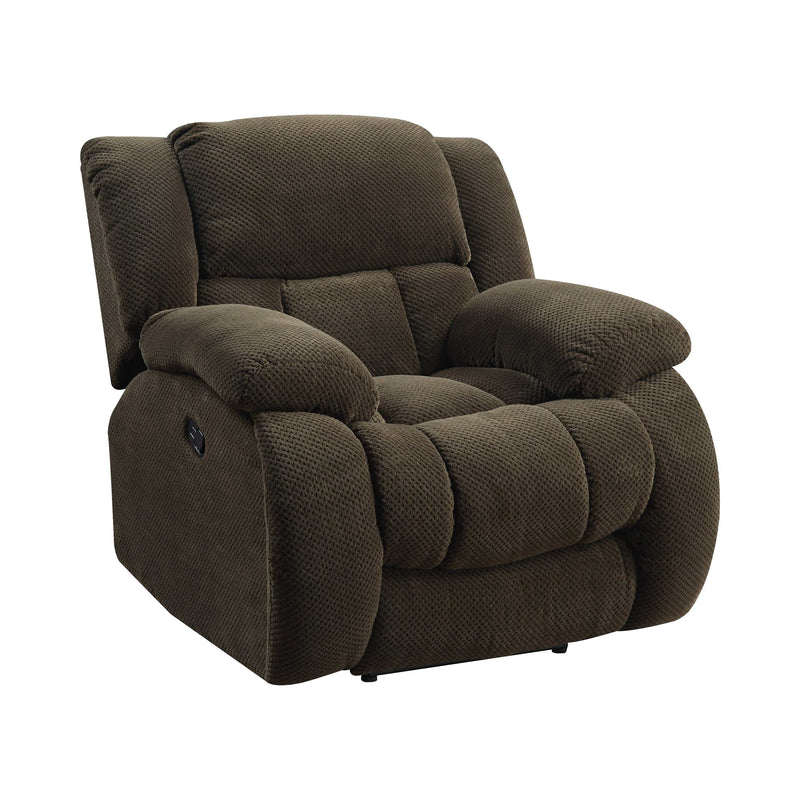 Weissman - Brown - Glider Recliner - Ornate Home