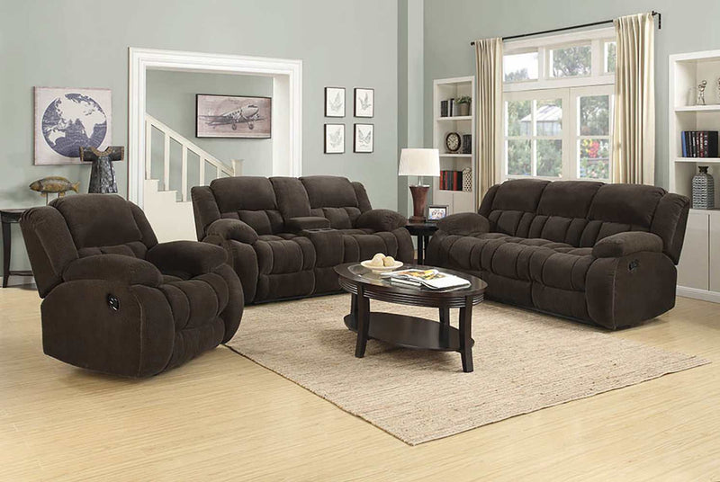 Weissman - Brown - Motion Loveseat - Ornate Home