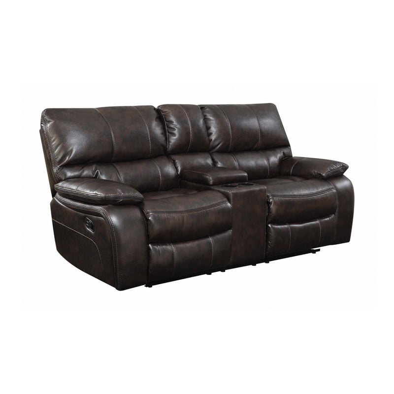 Willemse - Dark brown - Motion Loveseat - Ornate Home