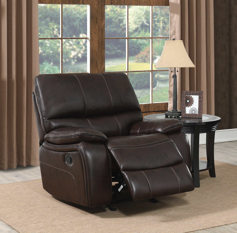 Willemse - Dark Brown - Glider Recliner - Ornate Home