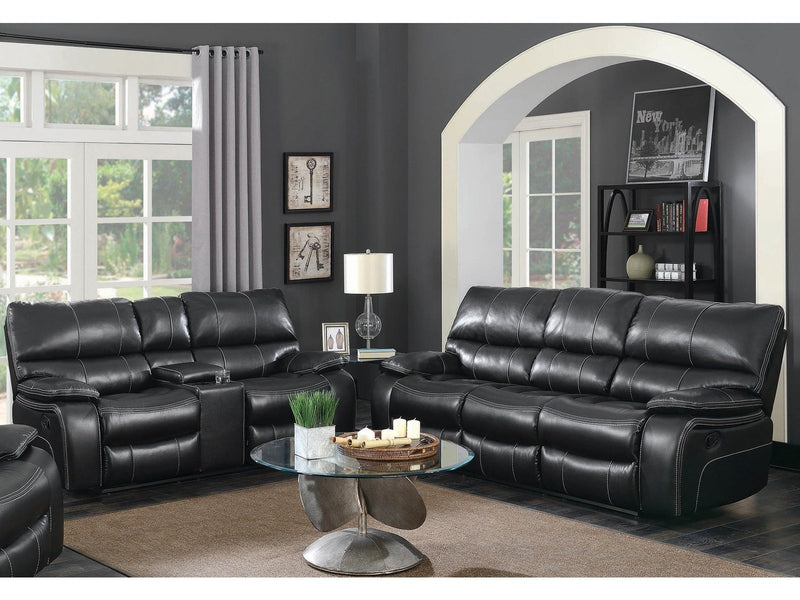 Willemse - Black - 2pc Motion Living Room Set - Ornate Home