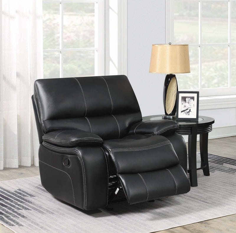 Willemse - Black - Glider Recliner - Ornate Home