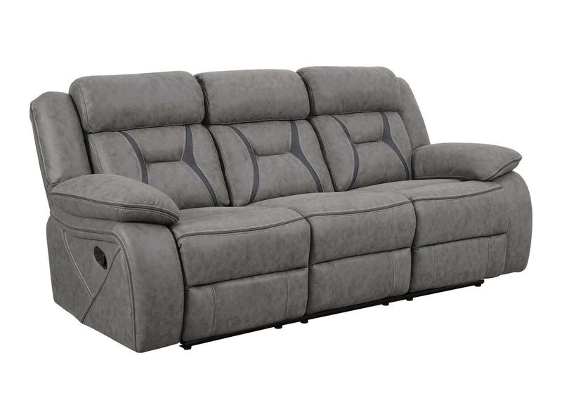 Higgins - Grey - Motion Sofa - Ornate Home