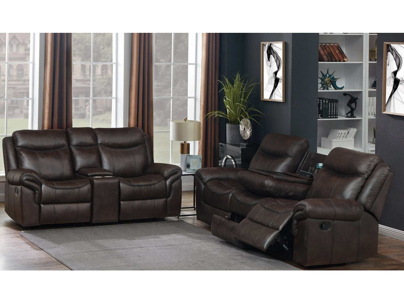 Sawyer - Cocoa - 2pc Living Room Set - Ornate Home