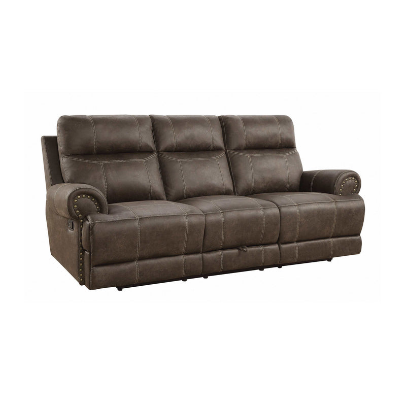 Brixton - Buckskin Brown - 2pc Motion Sofa & Loveseat - Ornate Home