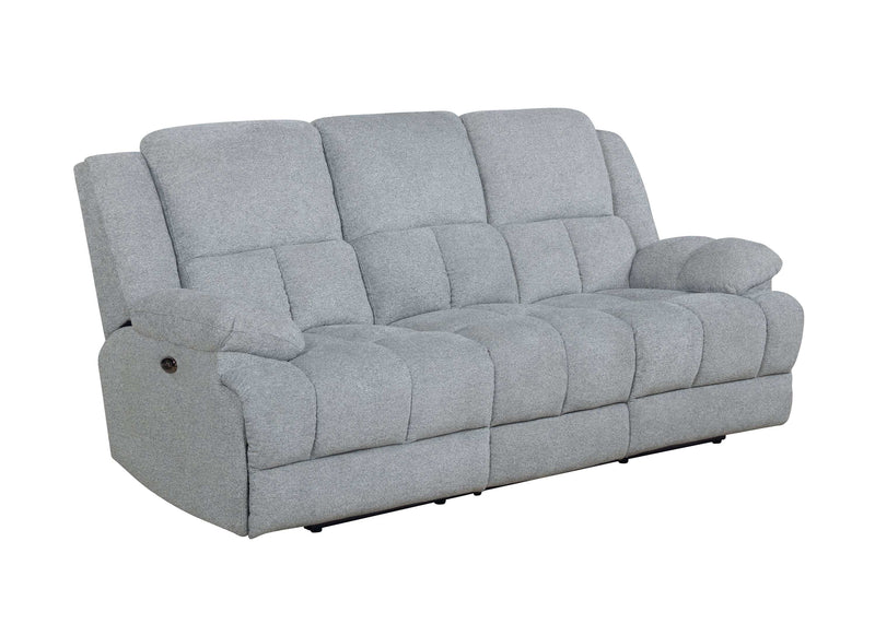 Waterbury - Grey - Power Sofa - Ornate Home