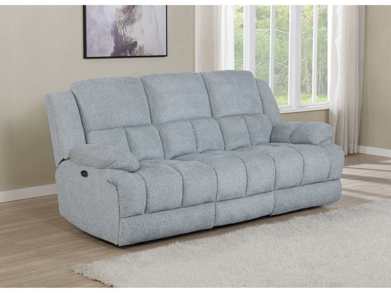 Waterbury - Grey - Motion Sofa - Ornate Home