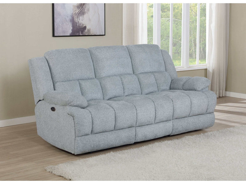 Waterbury - Grey - Power Sofa - Ornate Home