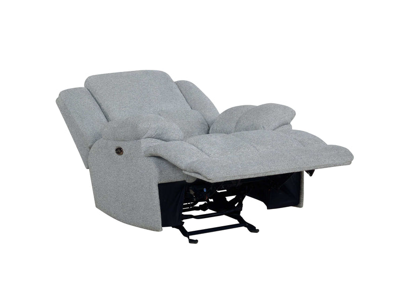 Waterbury - Grey - Power Glider Recliner - Ornate Home